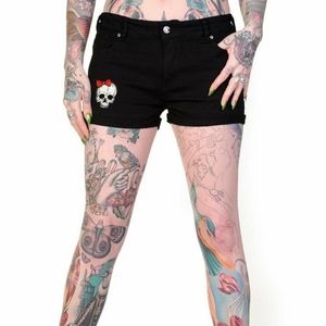 NWOT Skeleton Hand Shorts